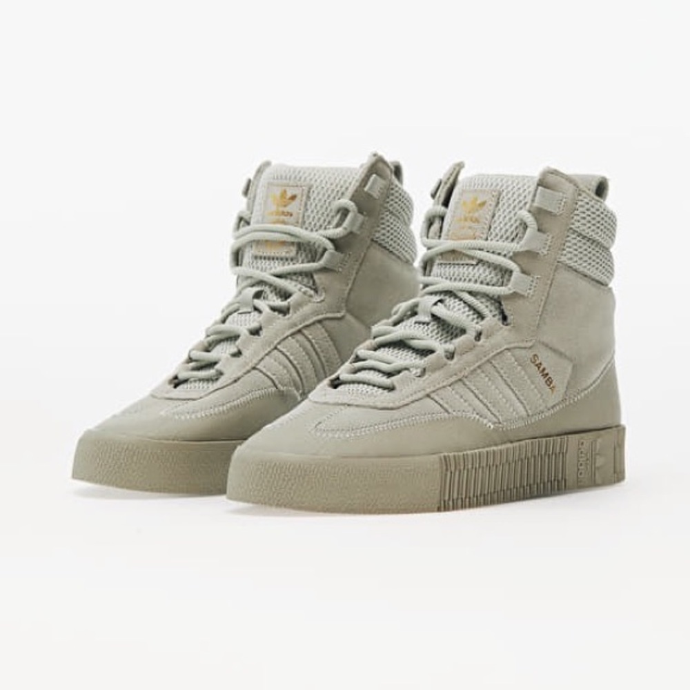 Adidas Samba Boot (Halo Green / Feather Grey)